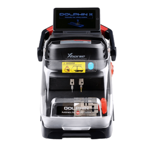 Máquina portátil de corte de llaves CNC Xhorse Dolphin II XP-005L (pantalla HD integrada y abrazadera M5)