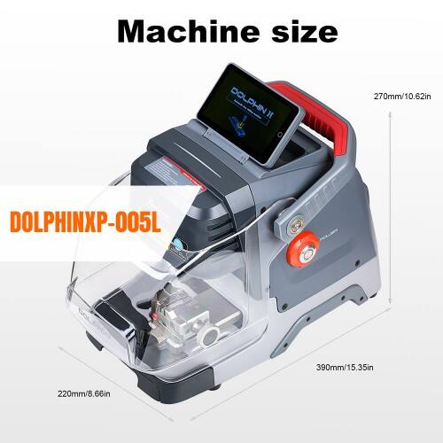 Máquina de corte de llave XHORSE Dolphin II XP-005L