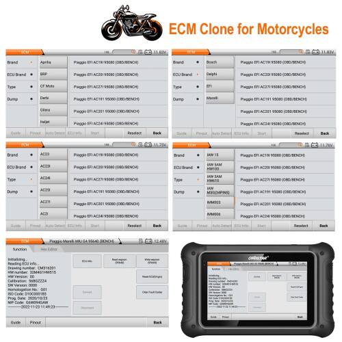 Herramienta OBDSTAR DC706 ECU