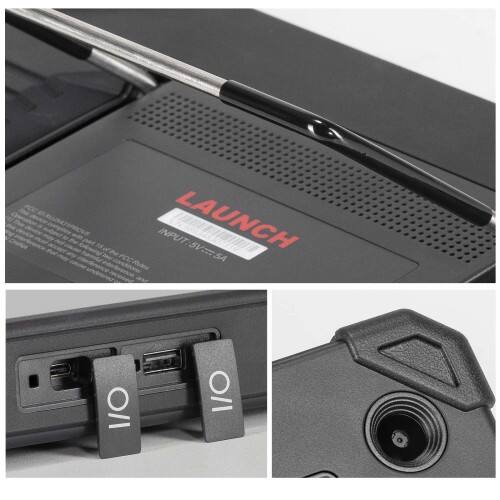Herramienta de diagnóstico bidireccional para camiones pesados Launch X431 V+ SmartLink HD (regeneración de FAP / vehículos comerciales de 12 y 24 V)