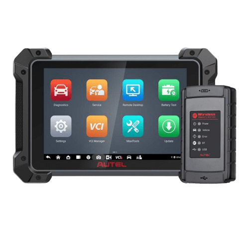 Escáner de diagnóstico bidireccional para automóvil Autel MaxiCOM MK908 II con codificación avanzada de la UCE (versión mejorada del MK908)