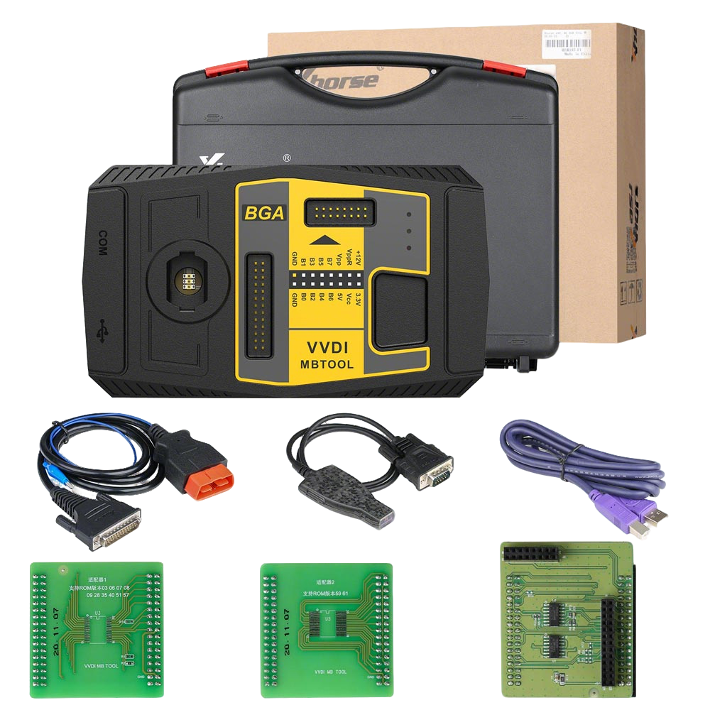Herramienta original Xhorse VVDI MB BGA para programación de llaves de Mercedes-Benz (incluye cálculo de contraseña)