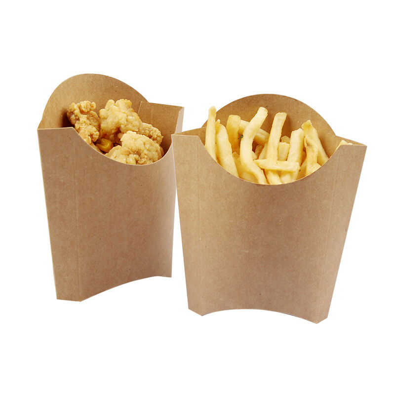 Foldable Fast Food Chip Scoop