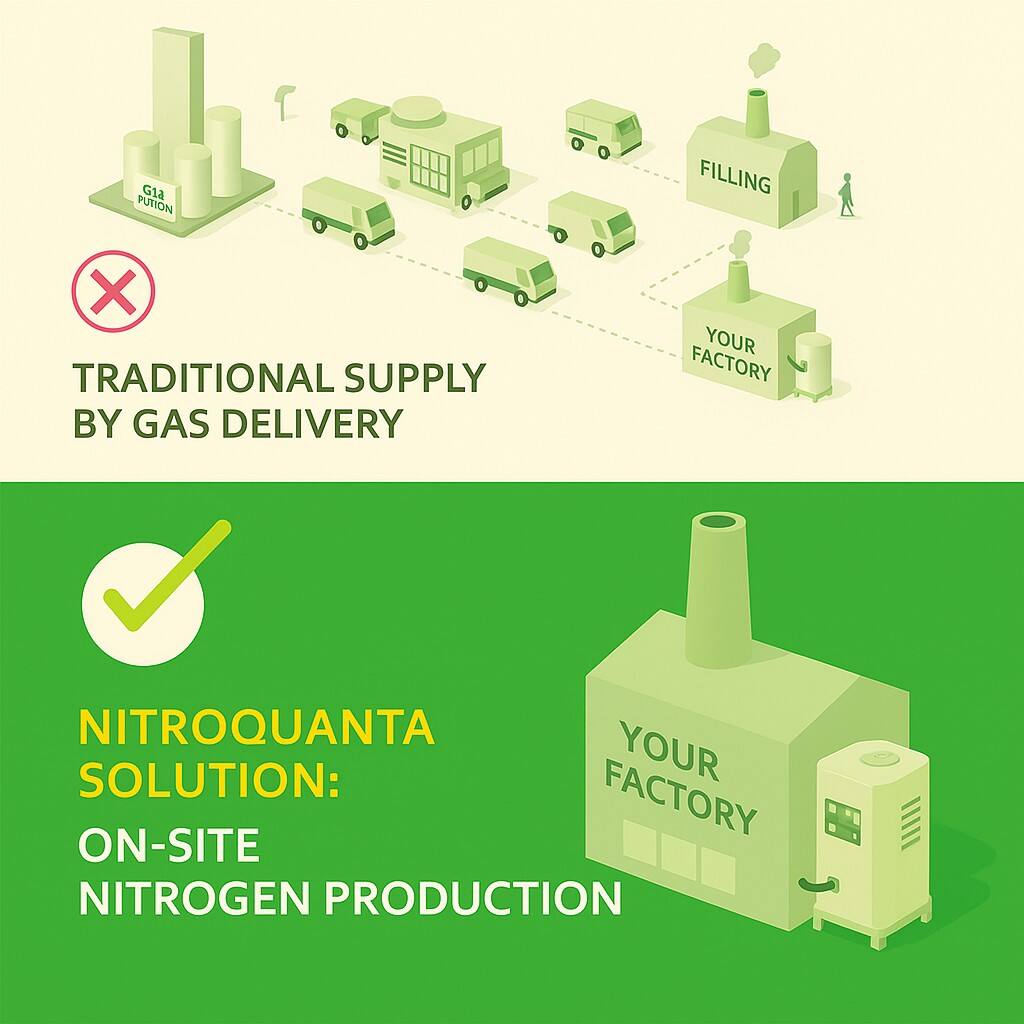 On-site N2 System benefits