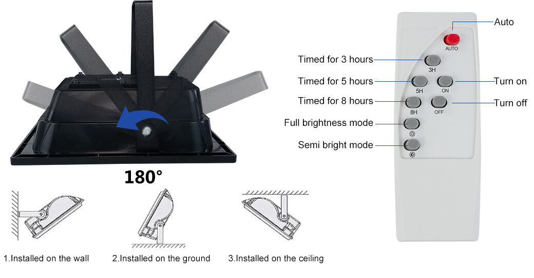 wholesale garden ip67 waterproof outdoor 65w 100w 200w 400w 800w solar led flood lights-1