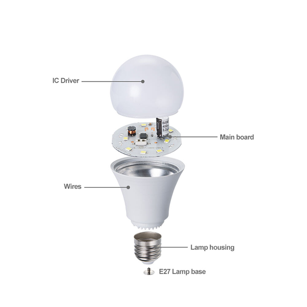 อลูมิเนียมแผงวงจร pcb 220v DOB หลอดไฟ Led 5W 7W 12W SMD2835 หลอดไฟ LED บอร์ด pcb