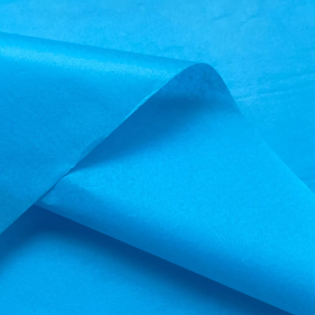 Blue Colored Tissue Paper Roll: DIY Paper Flowers for Floral Packaging
