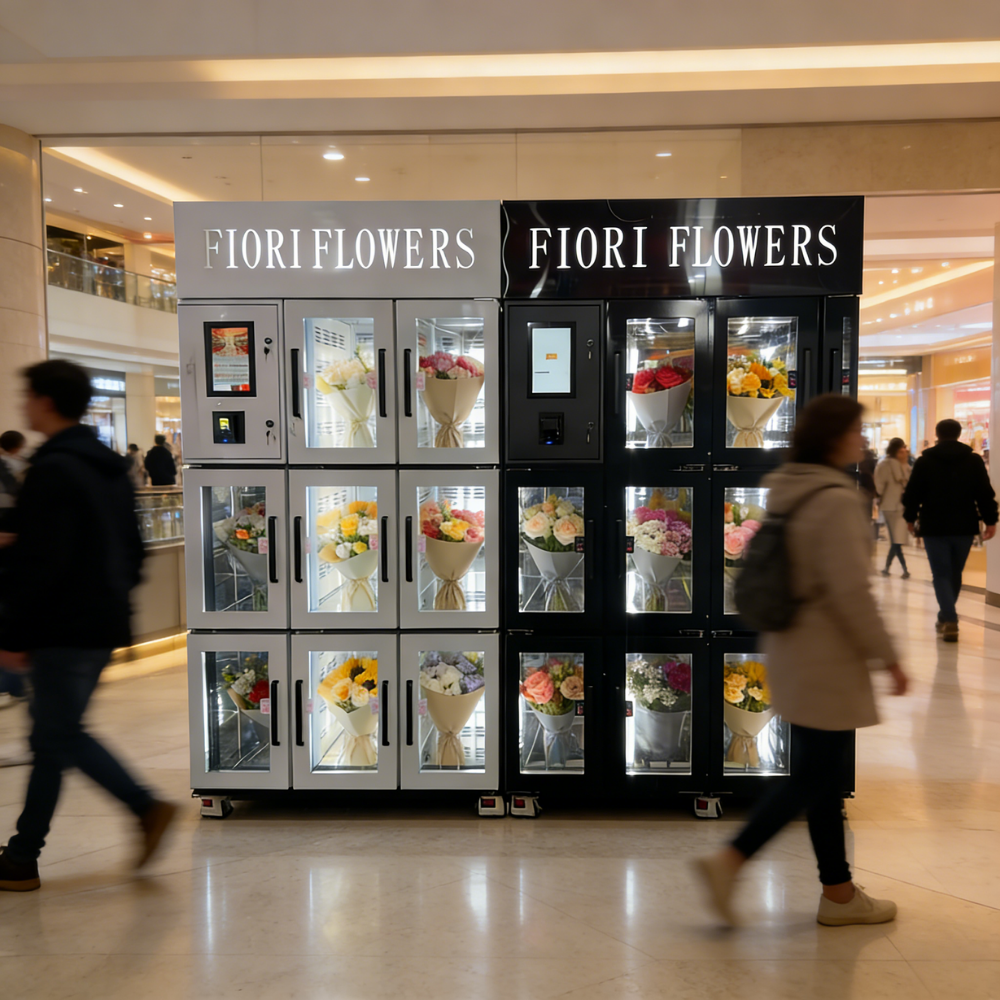 ပန်းရောင်းစက်အတွက် အပြည့်အစုံသော လုပုပ်ငန်းလမ်းညွှန် (၂၄) နှစ်စဥ် အလိုအလျောက် ကုန်ပစ္စည်းသစ်ပန်းများ ရောင်းချခြင်း