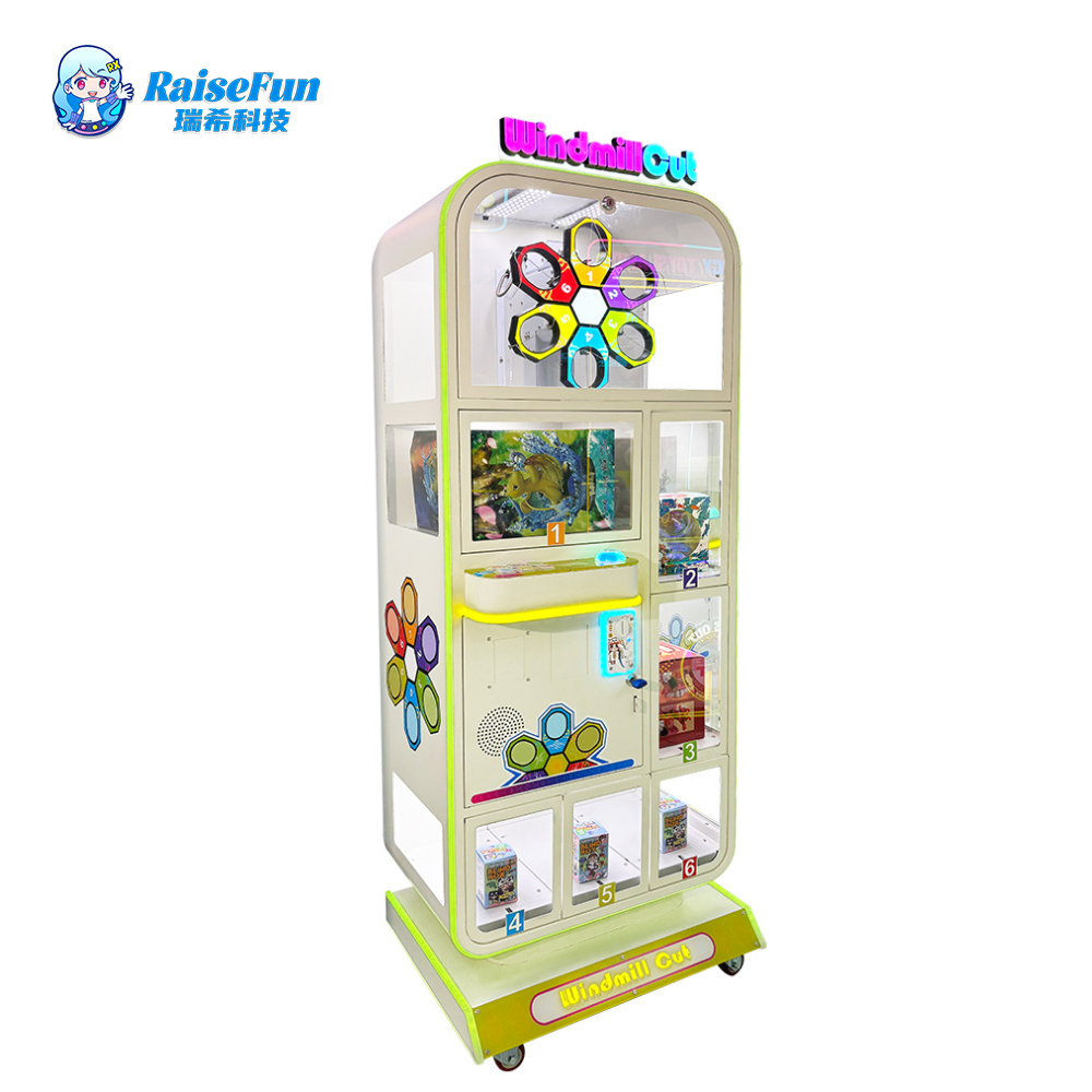 కట్ బహుమతి మెషిన్ వెండింగ్ క్లా క్రేన్ ప్లష్ బొమ్మ బహుమతి గేమ్ బ్లైండ్ బాక్స్