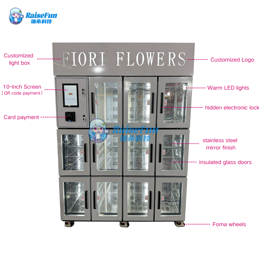Flower Vending Machine Complete Business Guide for 24 Hour Automated Fresh Flower Sales
