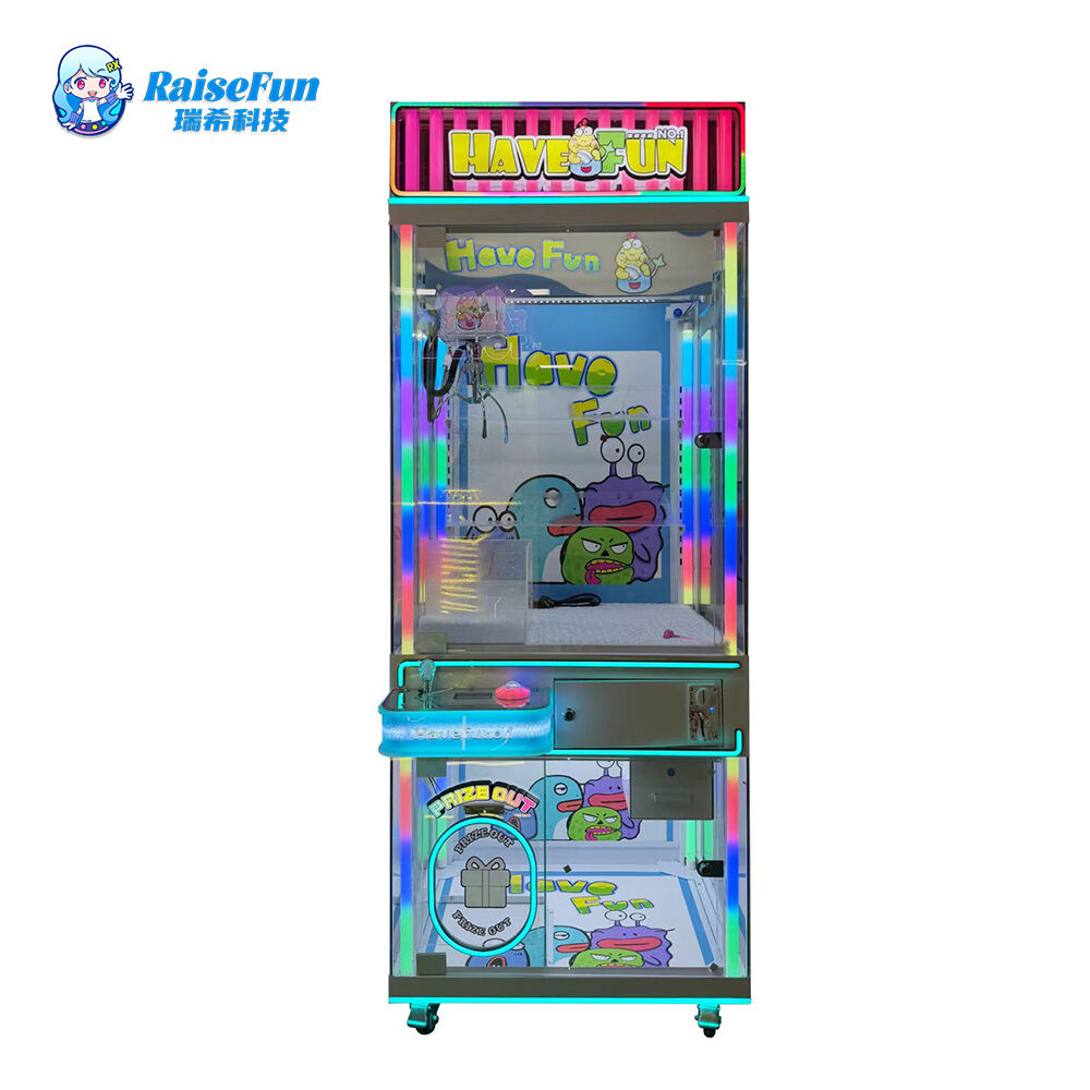 Colorful Light Gift Claw Crane Machine