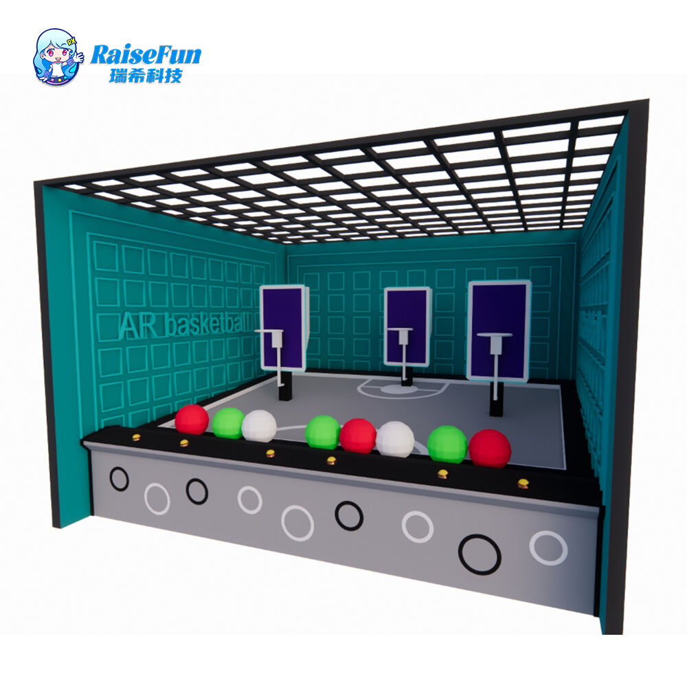 AR Interactive Basketball Game Machine