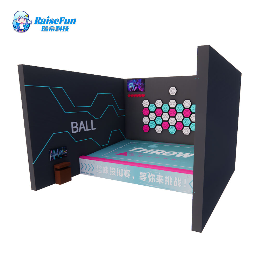 ఇంటరాక్టివ్ బంతి విసిరే స్థాయి-అధిగమించే గేమ్ టార్గెట్ షూటింగ్ గేమ్