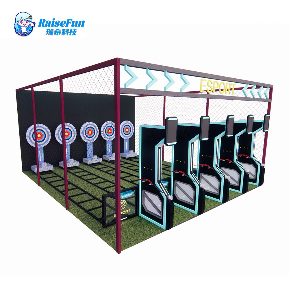  Archery Game Equipment Moving Target Shooting Simulator Machine