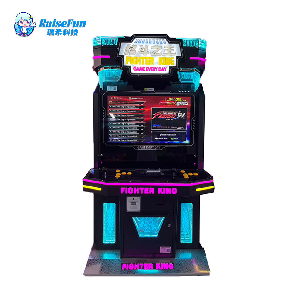 2 Player Coin-Operated Arcade Game Machine Fighter King 