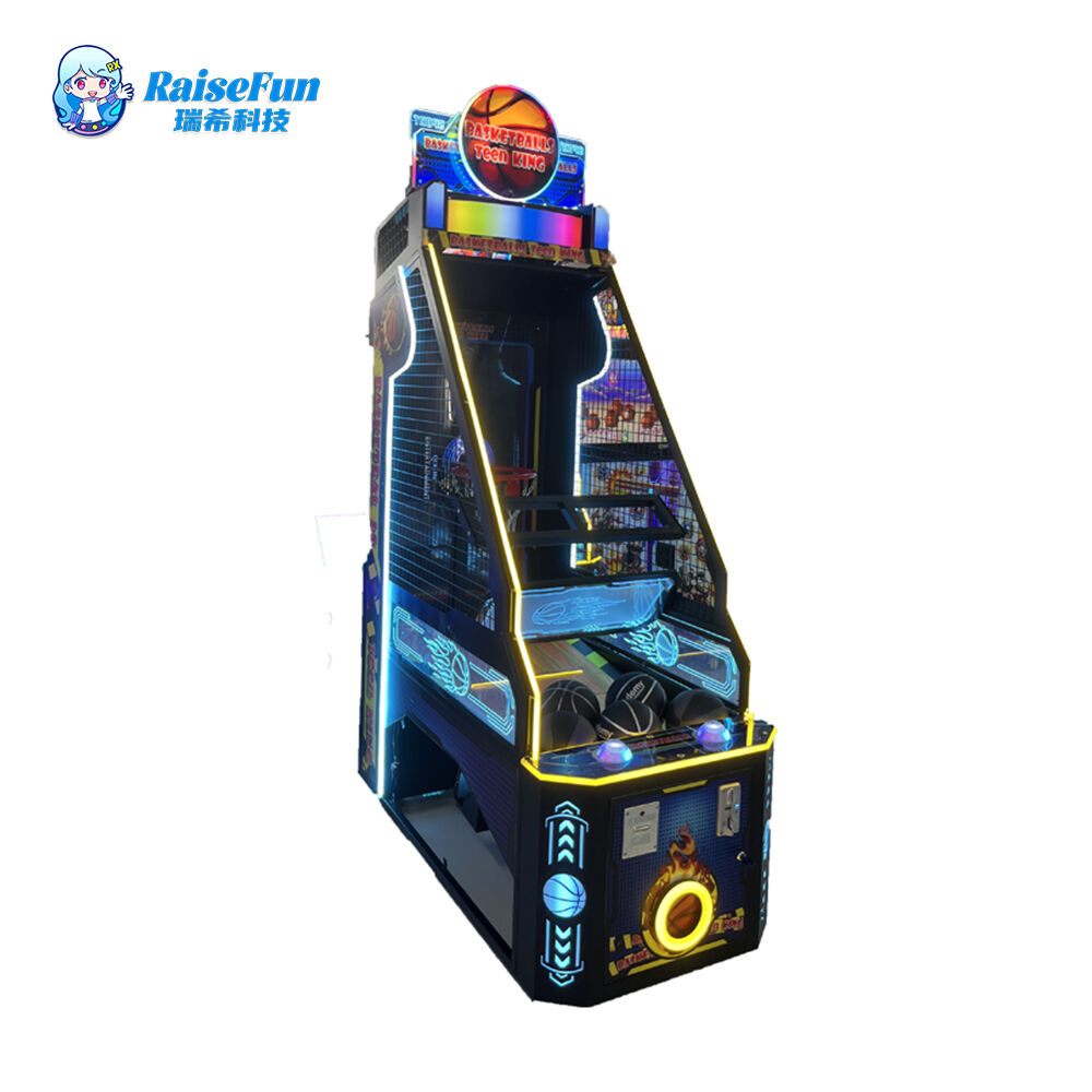 42 Inch LCD Screen Kid Basketball Shooting Game Machine 