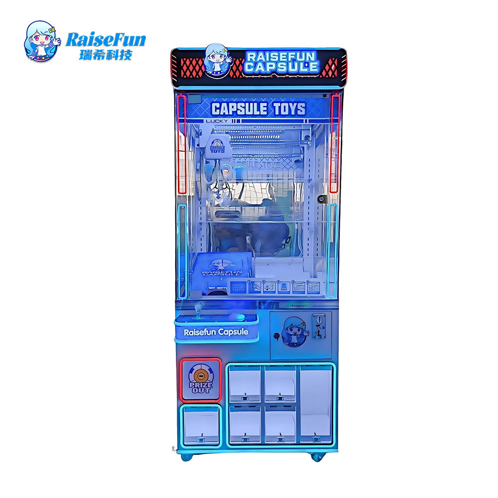 Blue Lucky Capsule Vending Machine – Industrial Gachapon Solution, CE ...