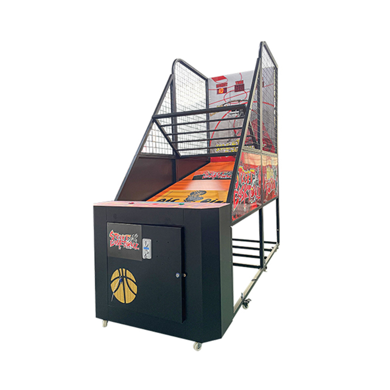 Vnitřní mincový uliční basketbalový střelecký herní automat, arkádové hry, basketbalový automat