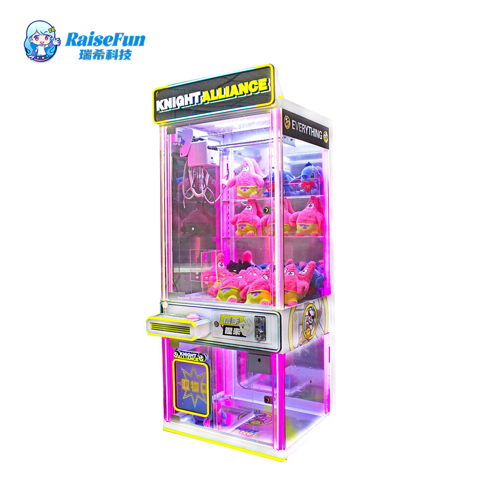 Transparent Claw Machine Arcade Crane Plush Doll Catcher Machine
