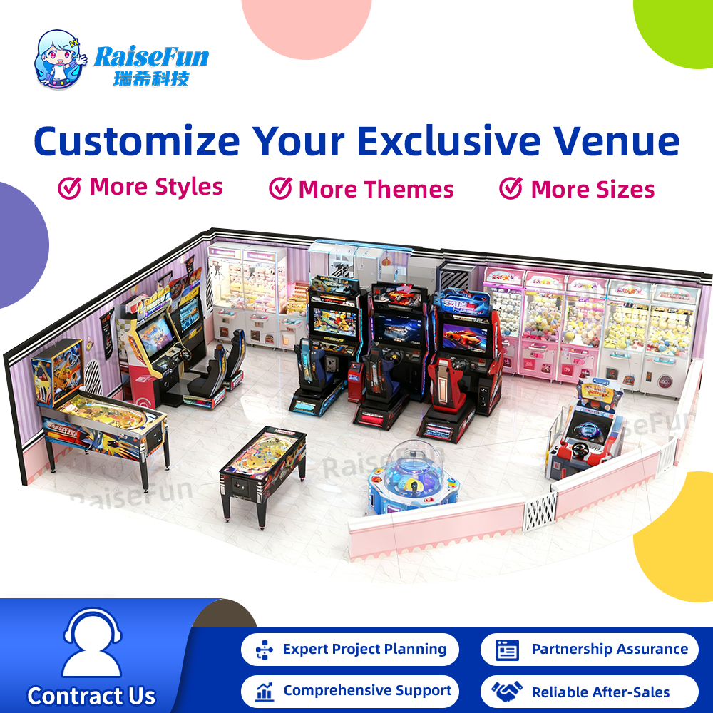 Large-Scale Arcade Venue Turnkey Setup | Global B2B Turnkey Engineering & Investment-Operation Partner