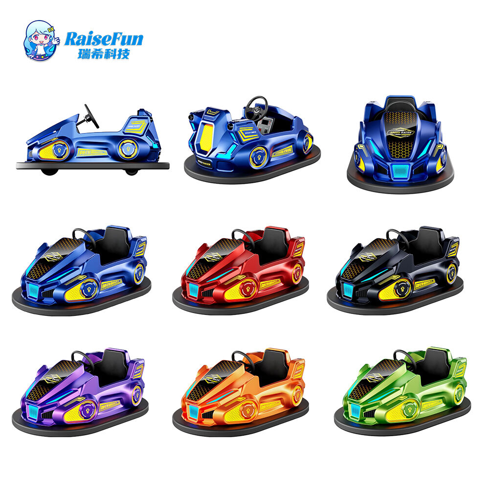  Multi Color Sleek Design Sound-Equipped Bumper Car 