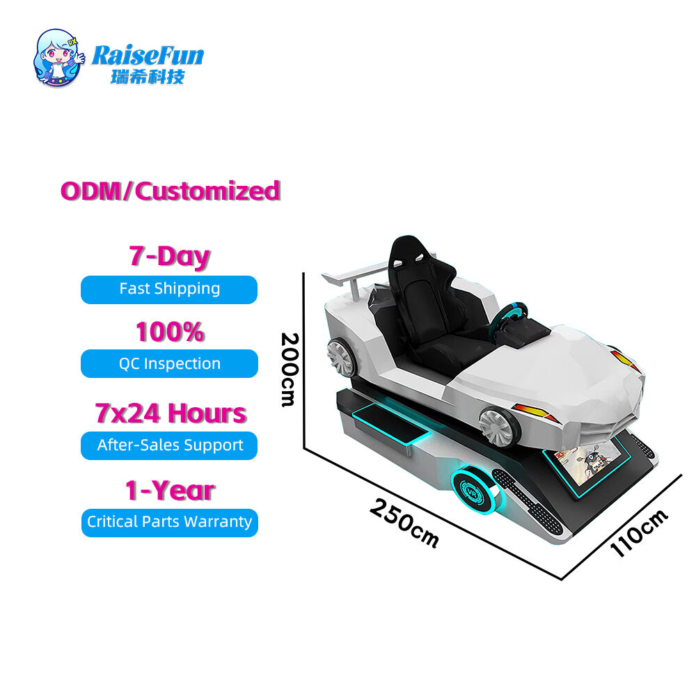 Virtual Reality Car Racing Simulator | B2B Customizable Arcade Equipment with Low MOQ