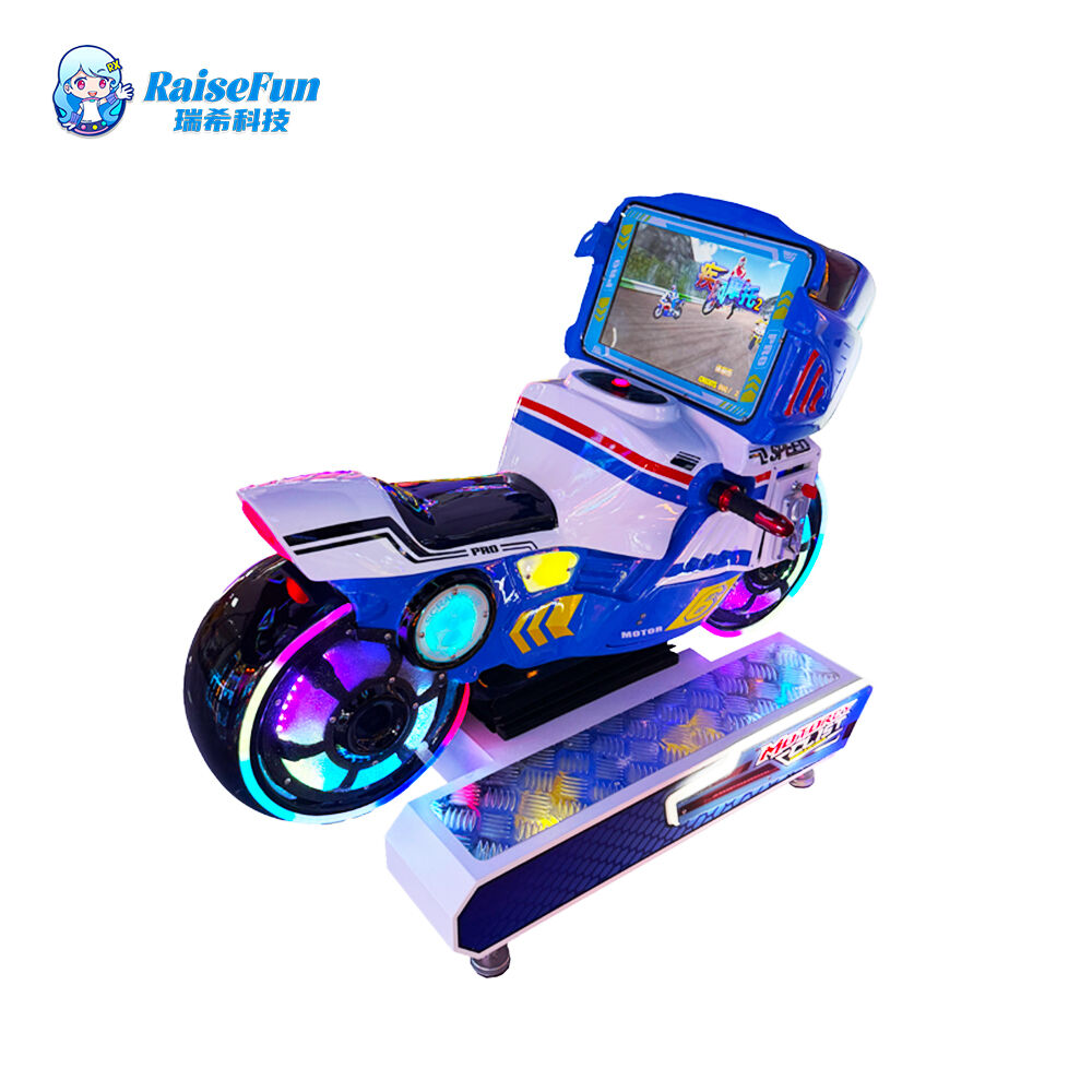 Makina tal-Arkad ta' Razzett ta' Motori | Arkad ta' Razzett bbażat fuq il-ħut bil-biżżejjed b'tema ta' karikaturi għall-Centri ta' Intratteniment tal-Familja | RaiseFun