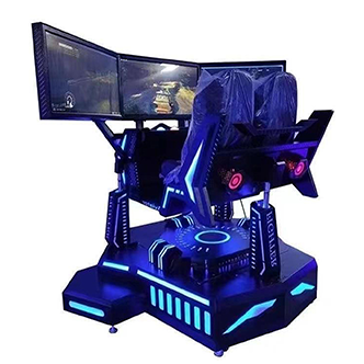 Coin Operated Arcade 3 Led Screen Car Racing Games Machine