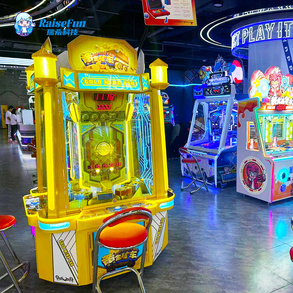 Commercial Coin Tipping Machine | Highly Interactive B2B Arcade Attraction