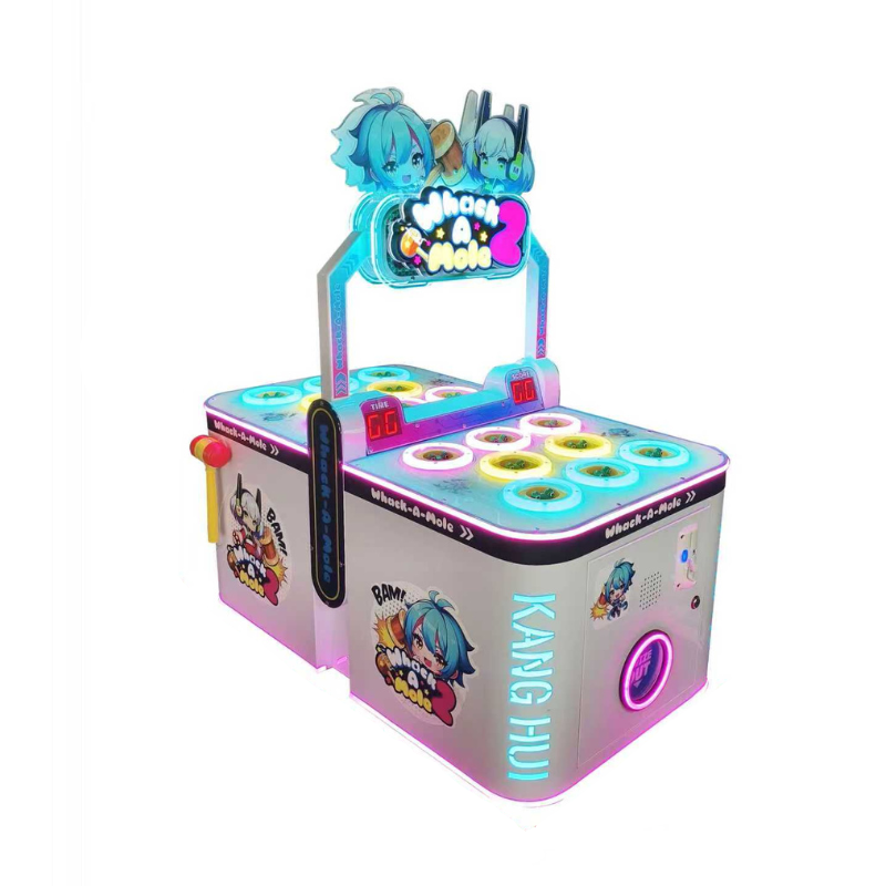 аркадна игра за двама души „Удряй кротката“ Игрова машина за деца „Удряй мишката“