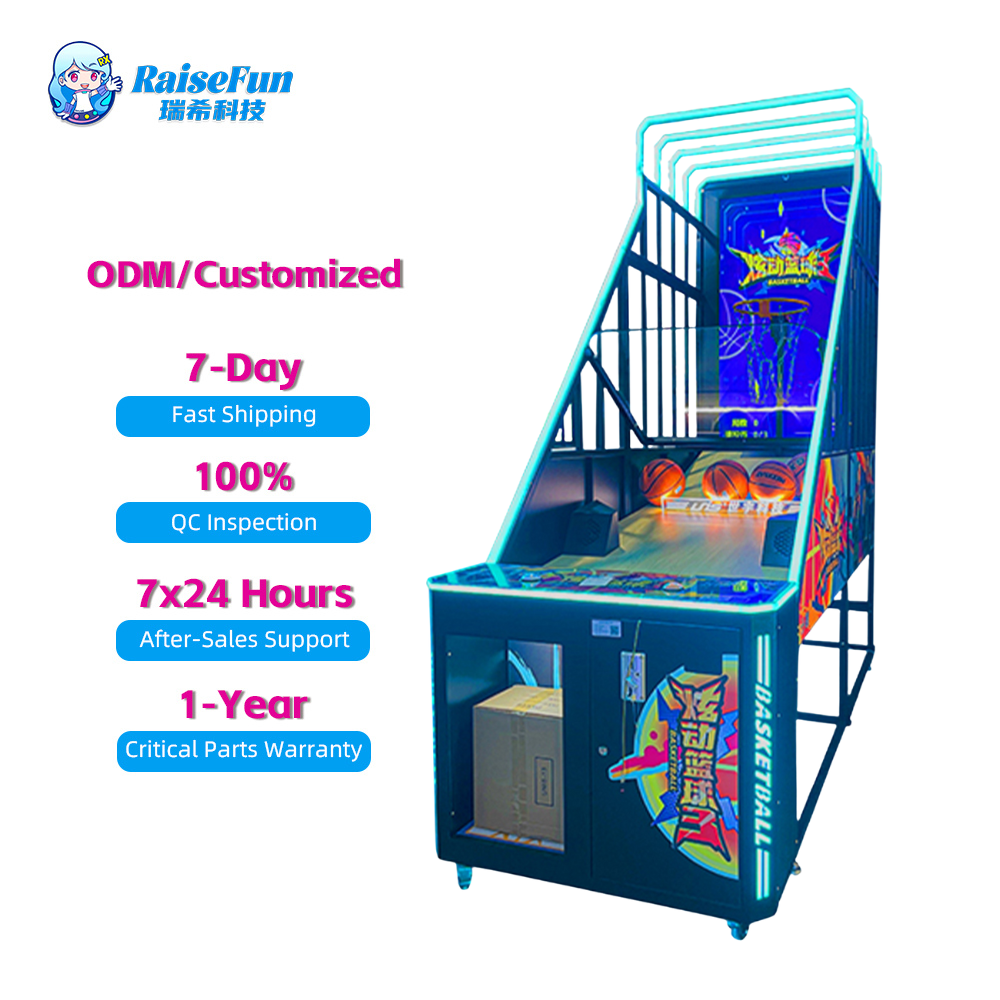 Street Basketball Machine | Immersive Trend Sports Arcade, B2B Solution for Youth-Oriented Spaces