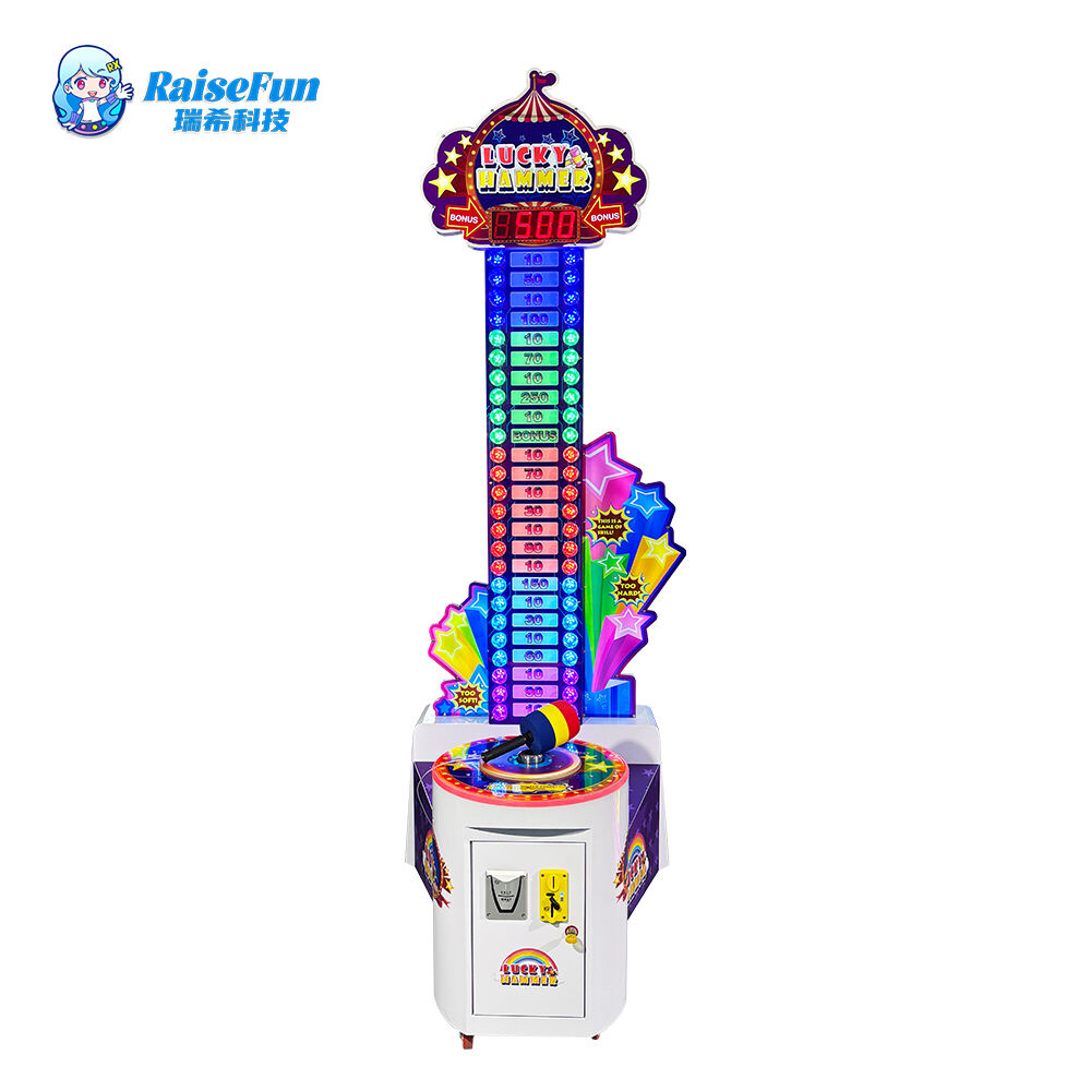 హామర్ స్ట్రెంత్ టెస్ట్ లకీ హామర్ గేమ్ మెషిన్