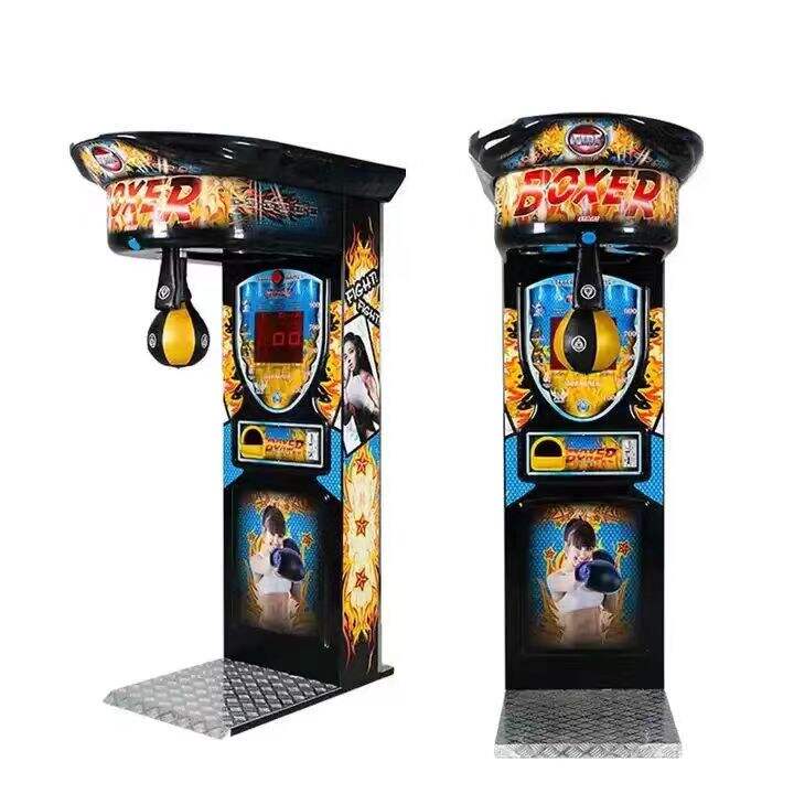 Coin Operated Boxing Machine Amusement Park Boxing Machine Prizes Redemption Game Punch Arcade Game Machine