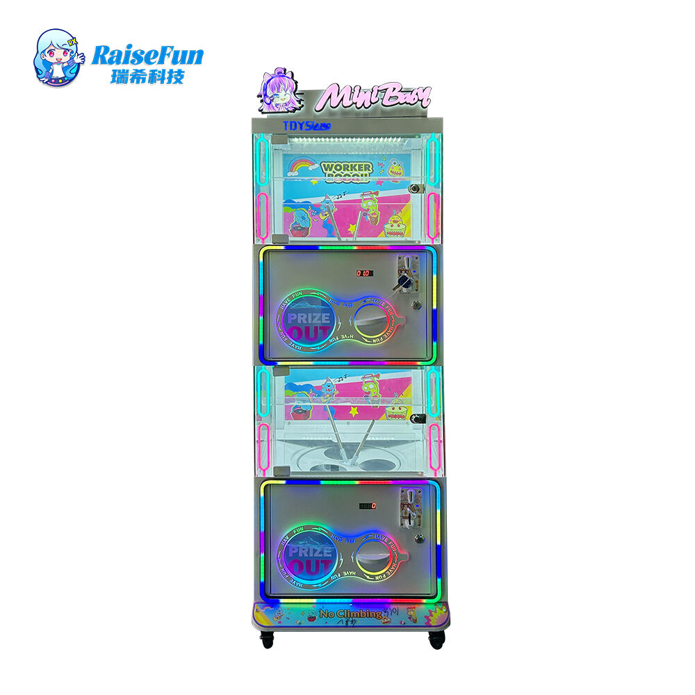  Mini Transparent 2 Player Capsule Prize Toy Vending Machine