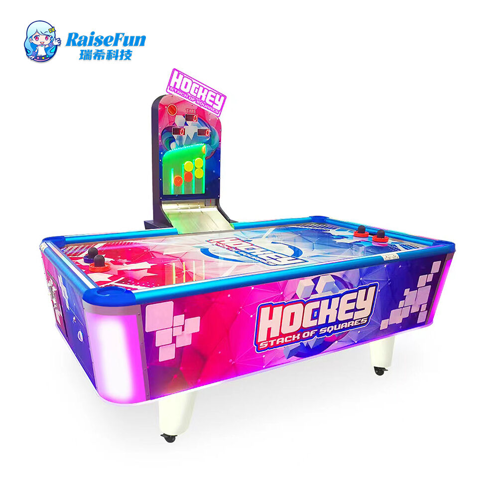 Automatic Serving Feature Air Hockey Table Game Machine with Electronic Scoring 