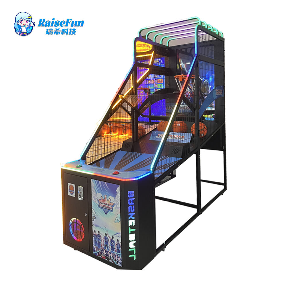 Basketball Theme Coin Game Machine | B2B Interactive Entertainment Combining Sports Theme & Physical Play