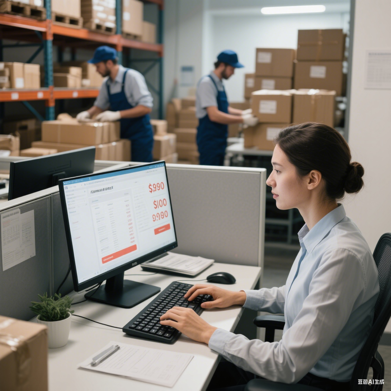   Sales & Logistics: Smooth Order Fulfillment