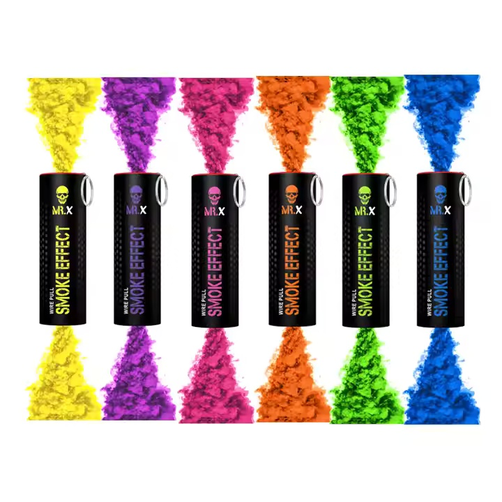 Dual Color Smoke with Wire Pull: Compact Design with Maximum Impact