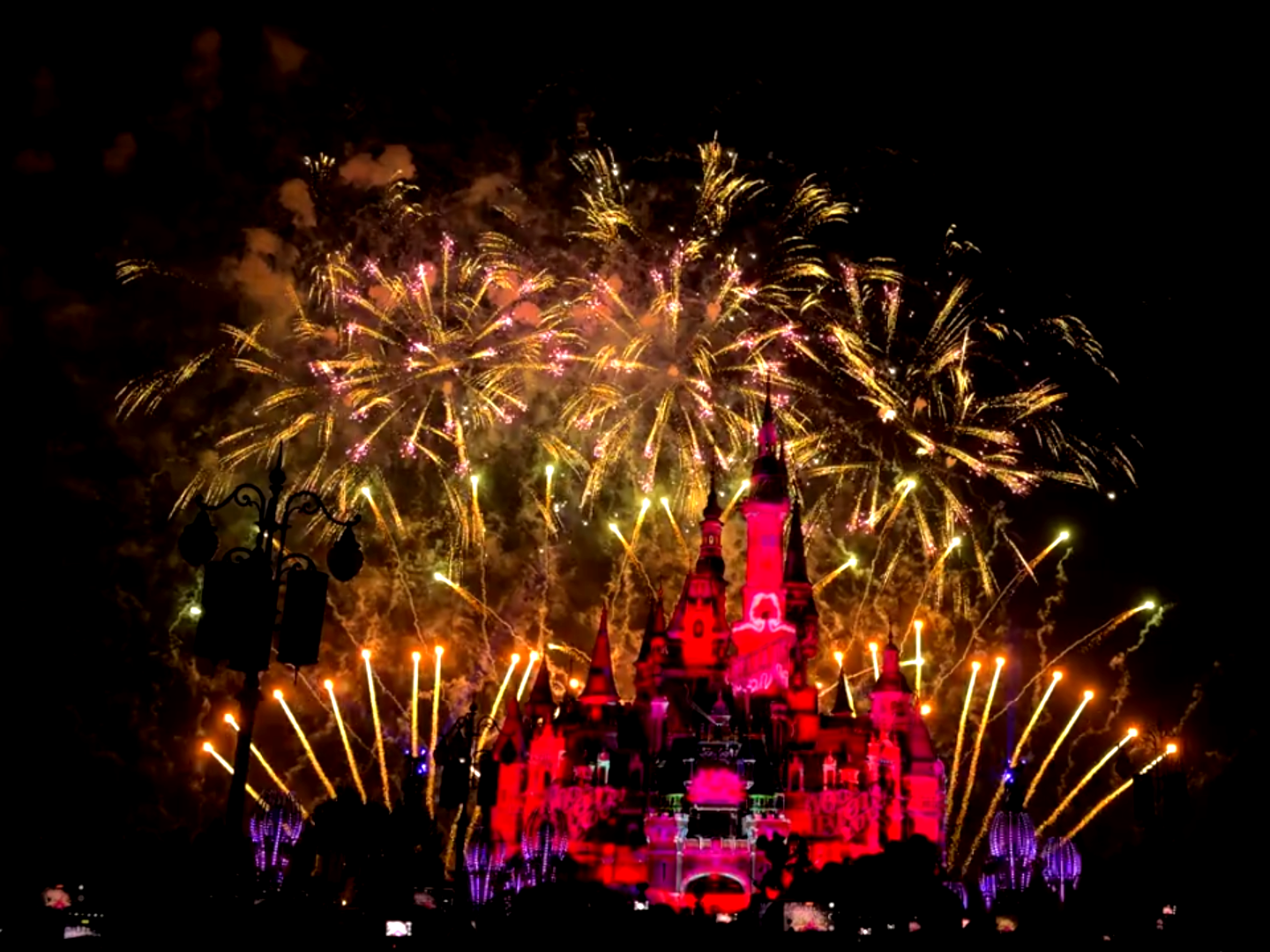 Shanghai Disney Resort Presents Spectacular Halloween Fireworks Show on October 24