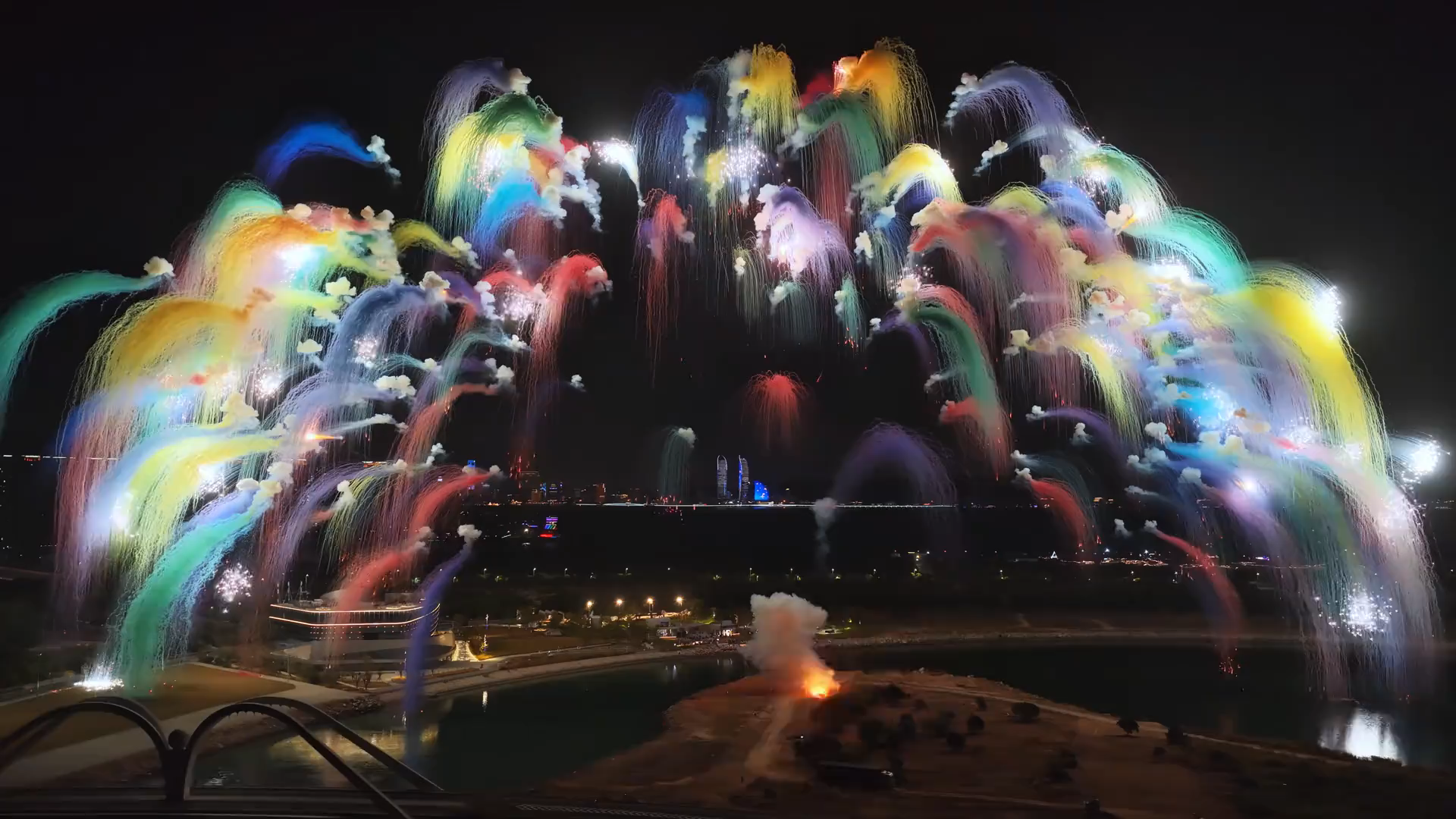 Our Company Supports Successful Conclusion of Xiamen New Year's Eve Fireworks Rehearsal