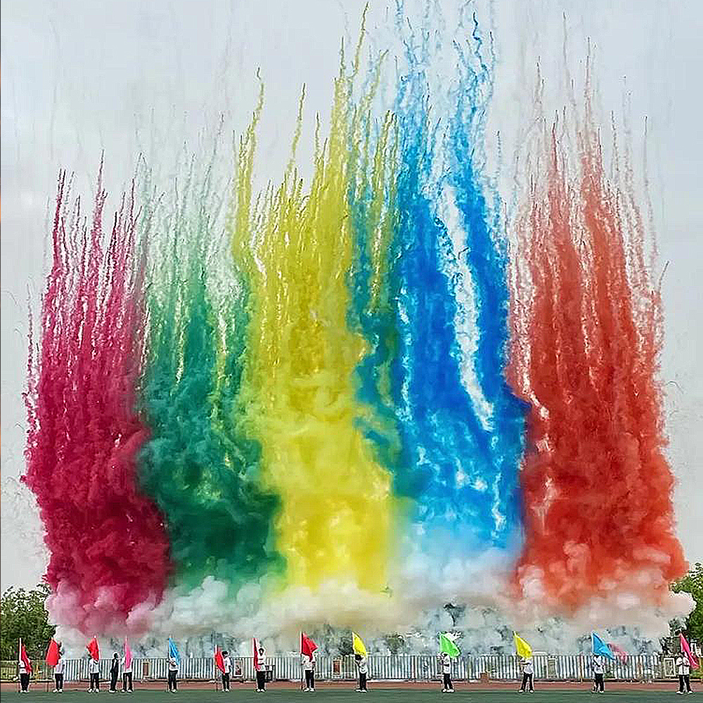 Colorful Smokes for Marketing Events: Features and Visual Appeal