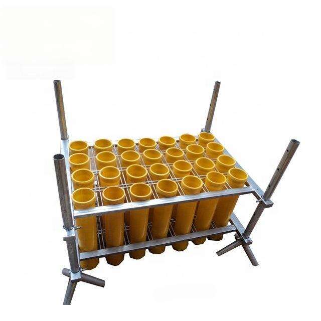 tubo de Morteiros de 6 Polegadas com 28 Tiros para Fogos de Artifício, Suporte para Artilharia Pirotécnica