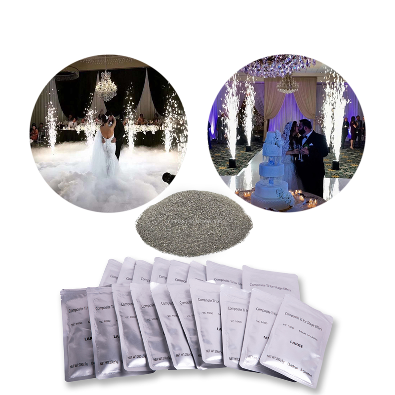Cold spark machine for stage wedding