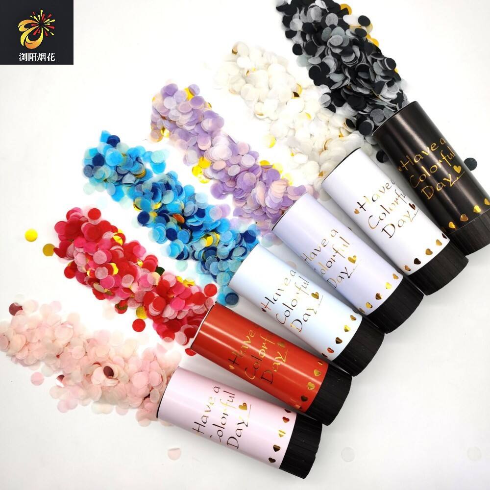 Party, stage, wedding, confetti cannon