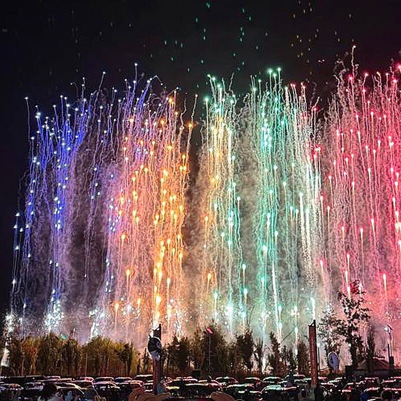 Hunan Fireworks Manufacturing, Chinese Fireworks Factory, Professional Fireworks Professional Fireworks Cake Pyrotechnics 1.3g and1.4g Outdoor Fireworks (Rainbow Life)