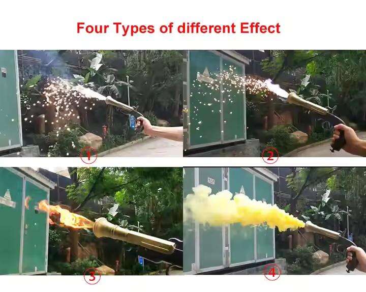 Liuyang Toy Gun Fireworks – CE/AFSL-Certified Colored Smoke Fountain ...