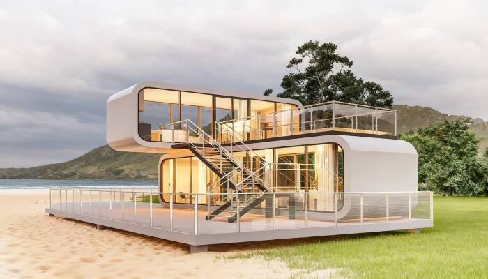 The Double-Decker Apple Cabin