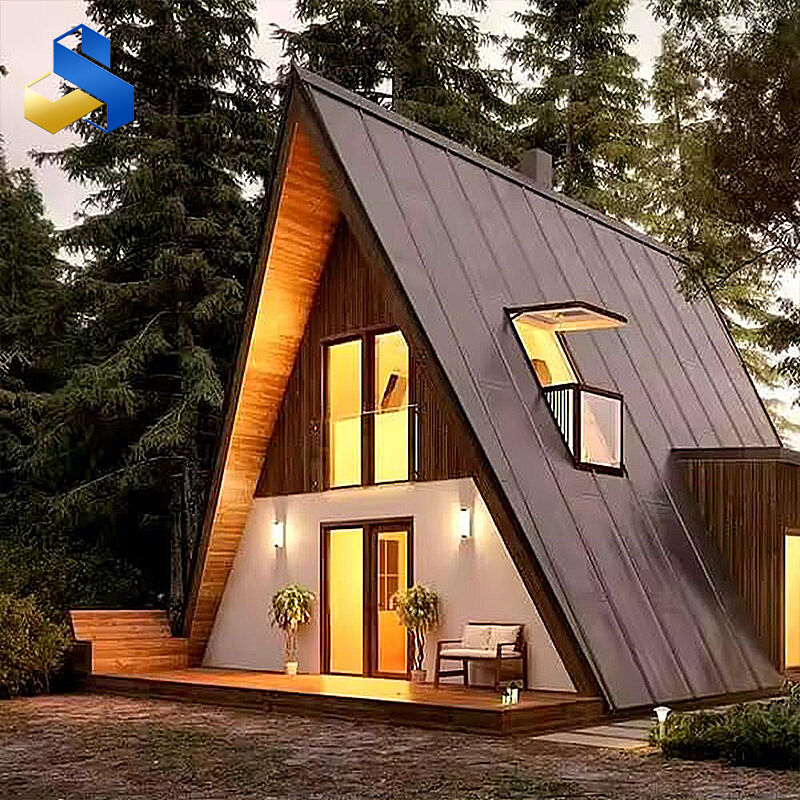 Prefabricated Triangular Container House for B&B Resorts