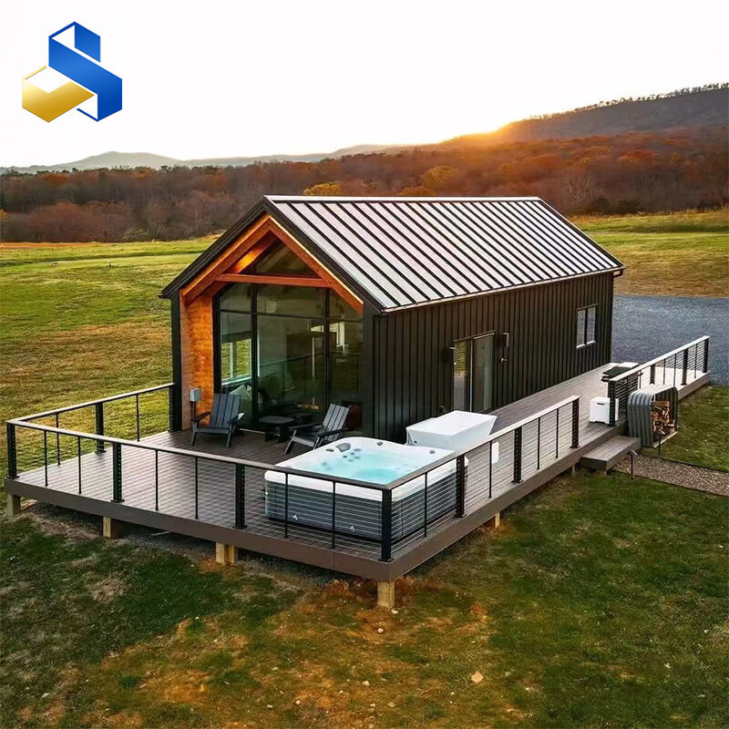 40-Foot Expandable Container Multi-Room Mobile Small Family Home