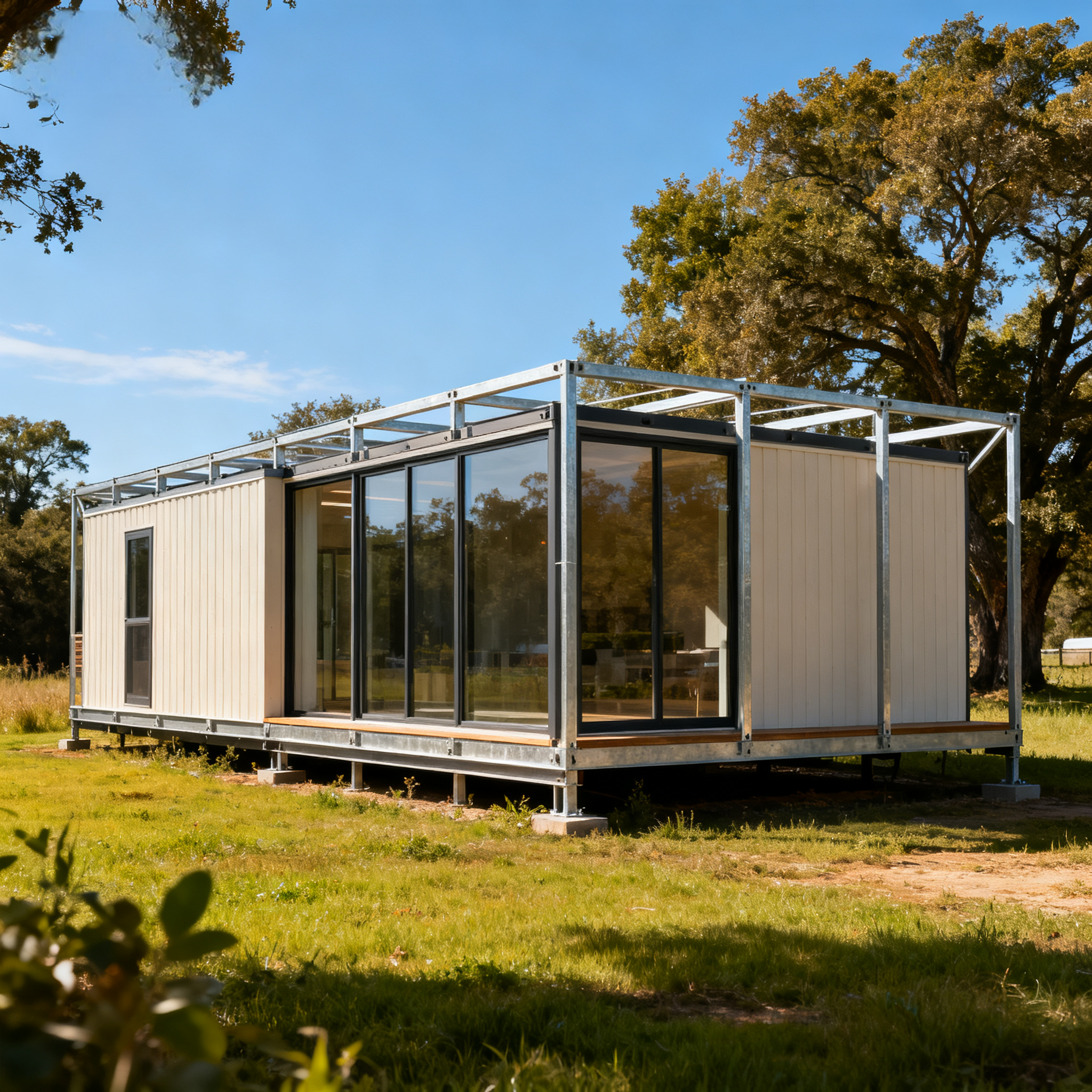 Containerhusmodeller – Udforsk 16-40 fod prefabrikkerede fragtcontainer huse, design og indretning